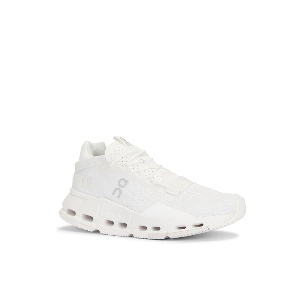 On Cloudnova 2 Women's Athletic Shoes - White